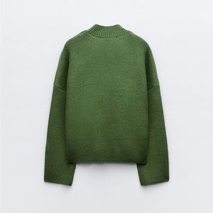 ZARA : Jersey Punto Rib Ancho